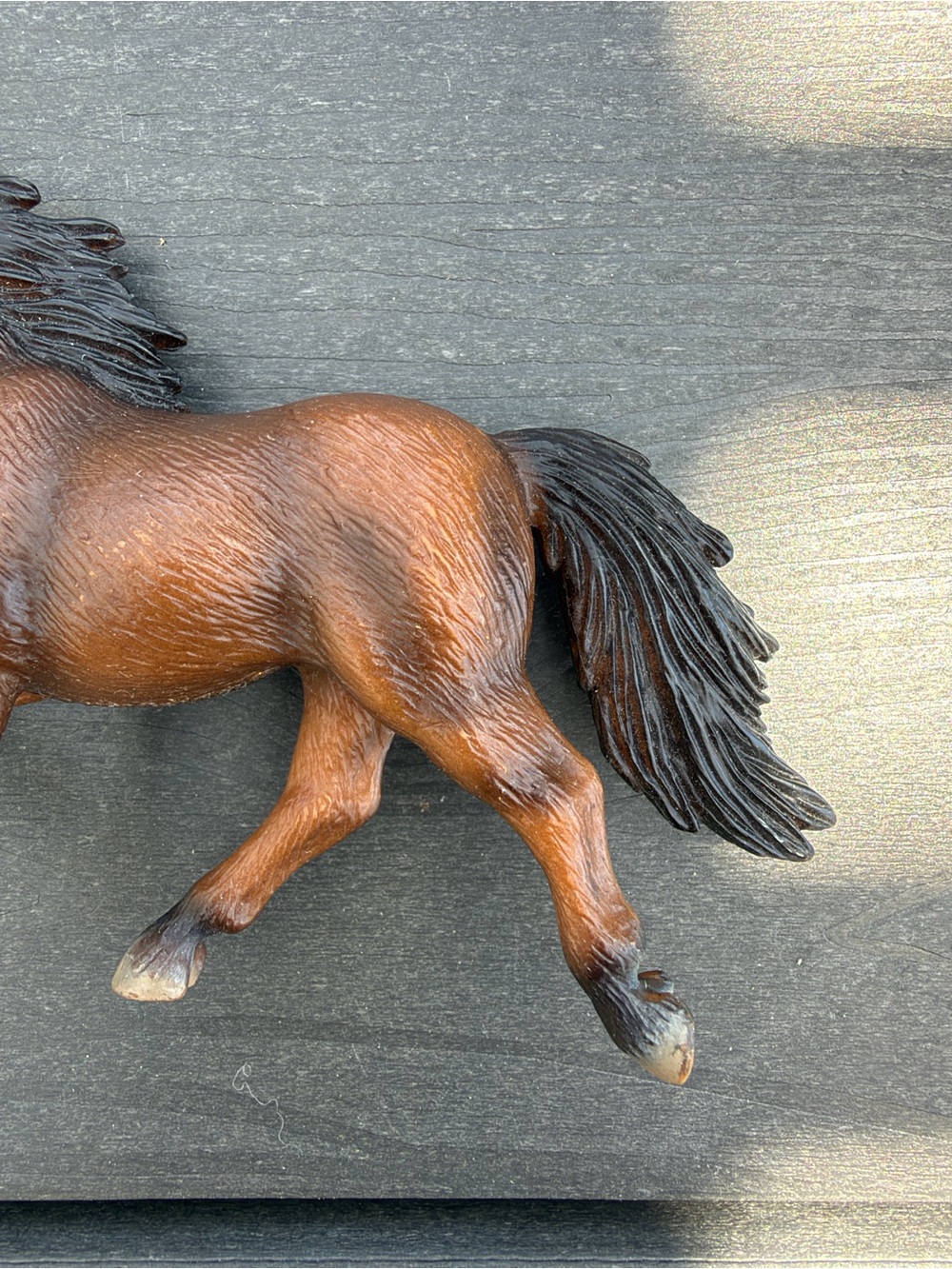 Schleich Brown Icelandic Horse Mare Island Pony 2002 Retired Figure 13274 - Picture 3 of 9